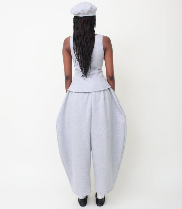 BARREL PANT - GREY