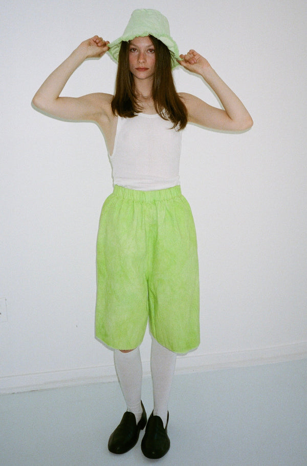 BUCKET HAT - SMALL BRIM PASTEL GREEN