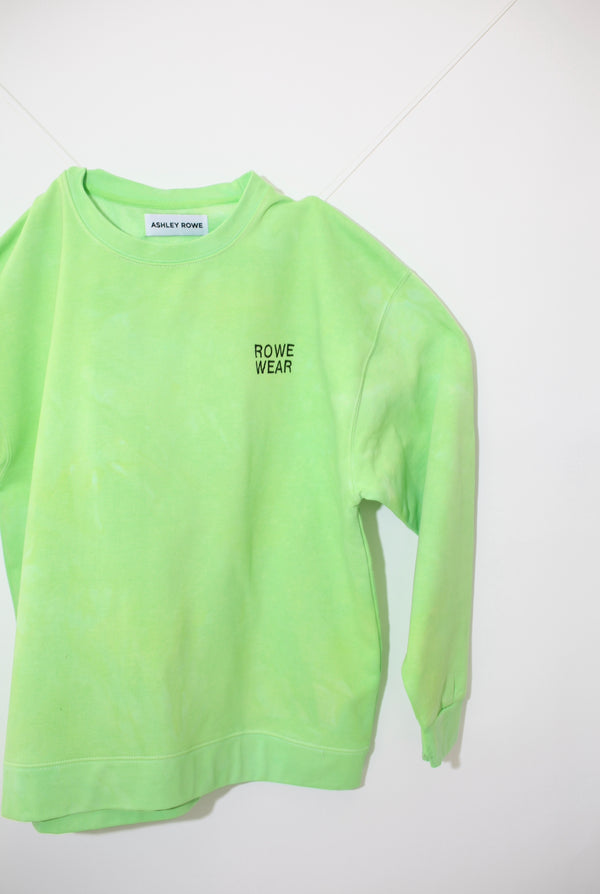 Rowe Wear Sweatshirt - Neon Green
